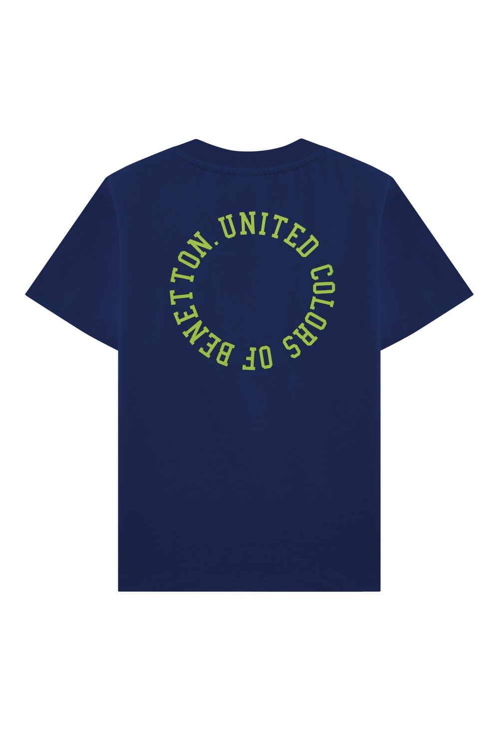 Benetton Erkek Çocuk Baskılı Tshirt 4-14 Yaş Lacivert