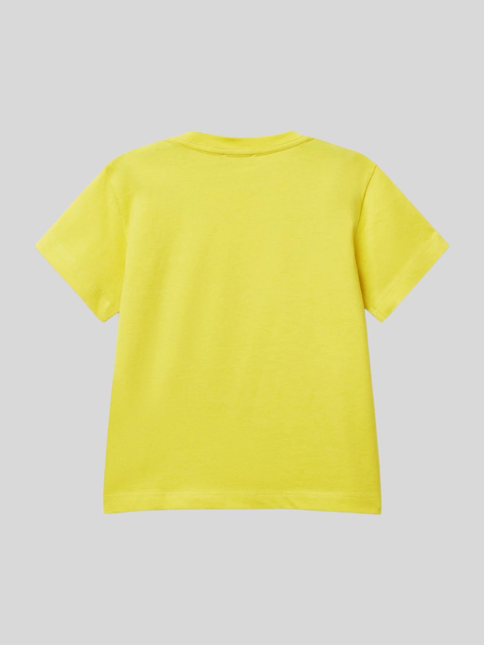 Benetton Erkek Çocuk Figürlü Tshirt 1-6 Yaş Sarı