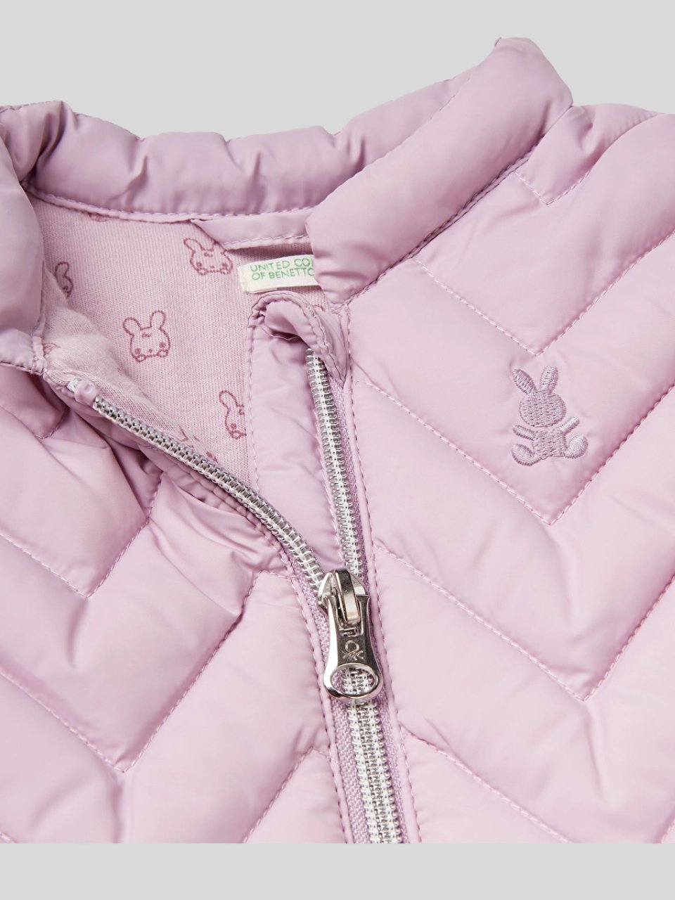 Benetton Unisex Bebek Yelek 1-18 Ay Pembe