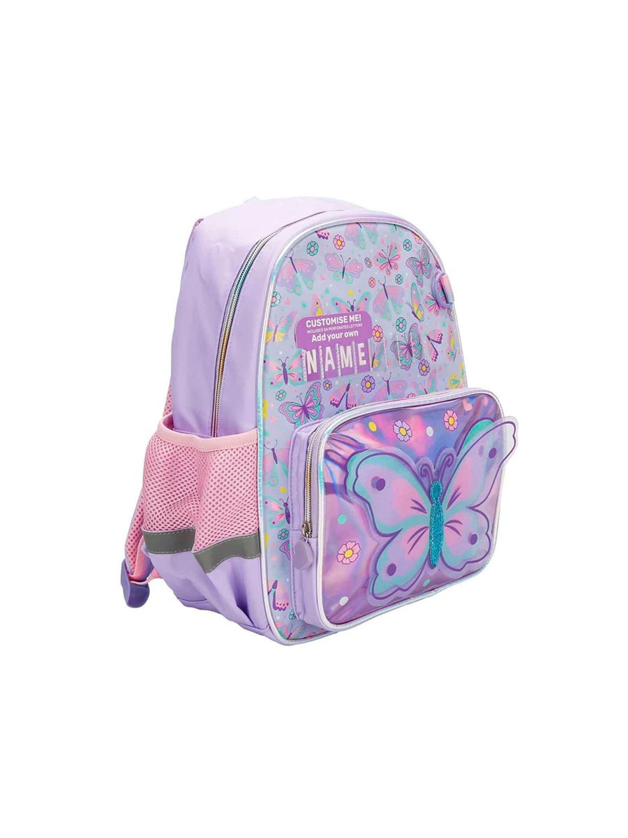 Dream Vest Kelebek Sırt Çantası Mıdı Lila