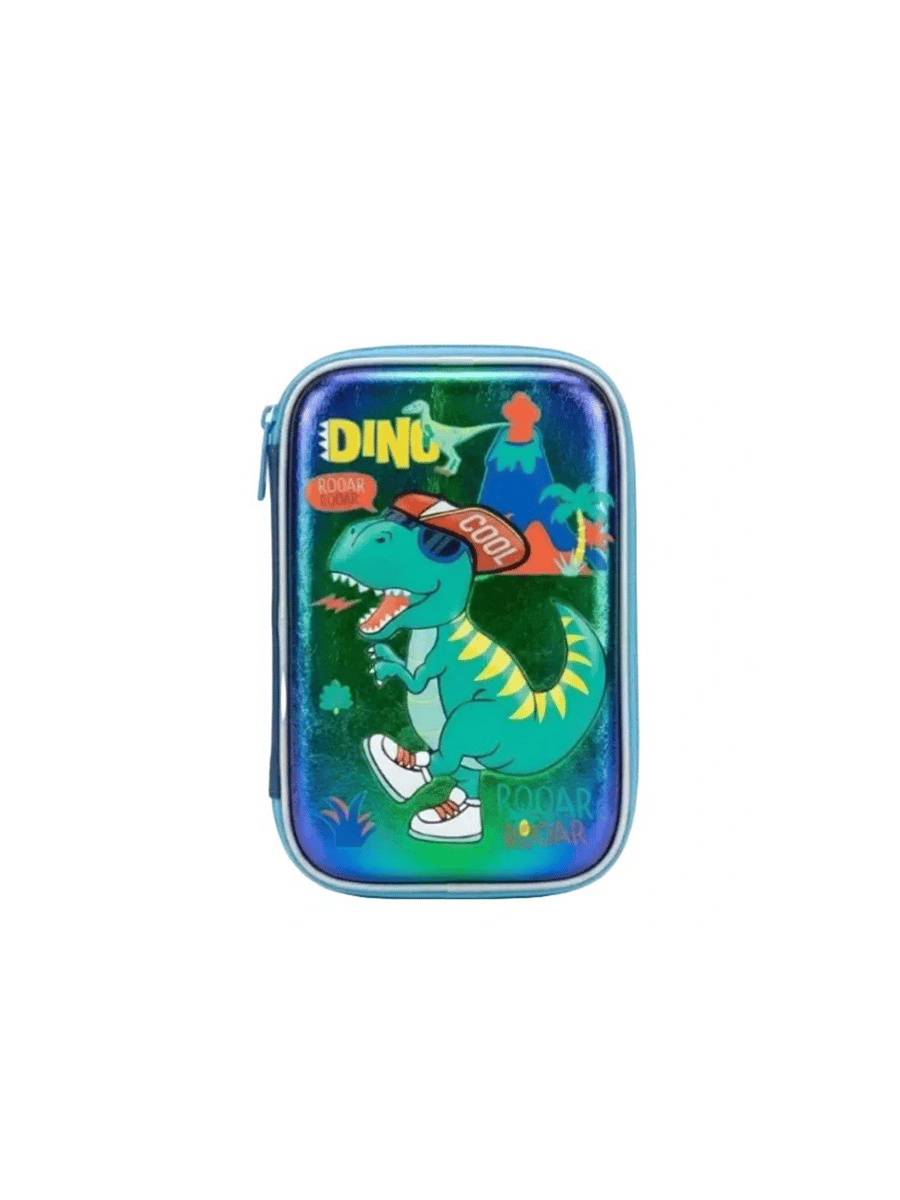 Dream Vest Orman Dinazoru Kalem Çantası Yeşil