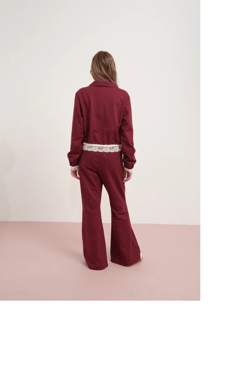 LocoLoco Kız Çocuk 3LüTakım 9-14 Yaş Bordo