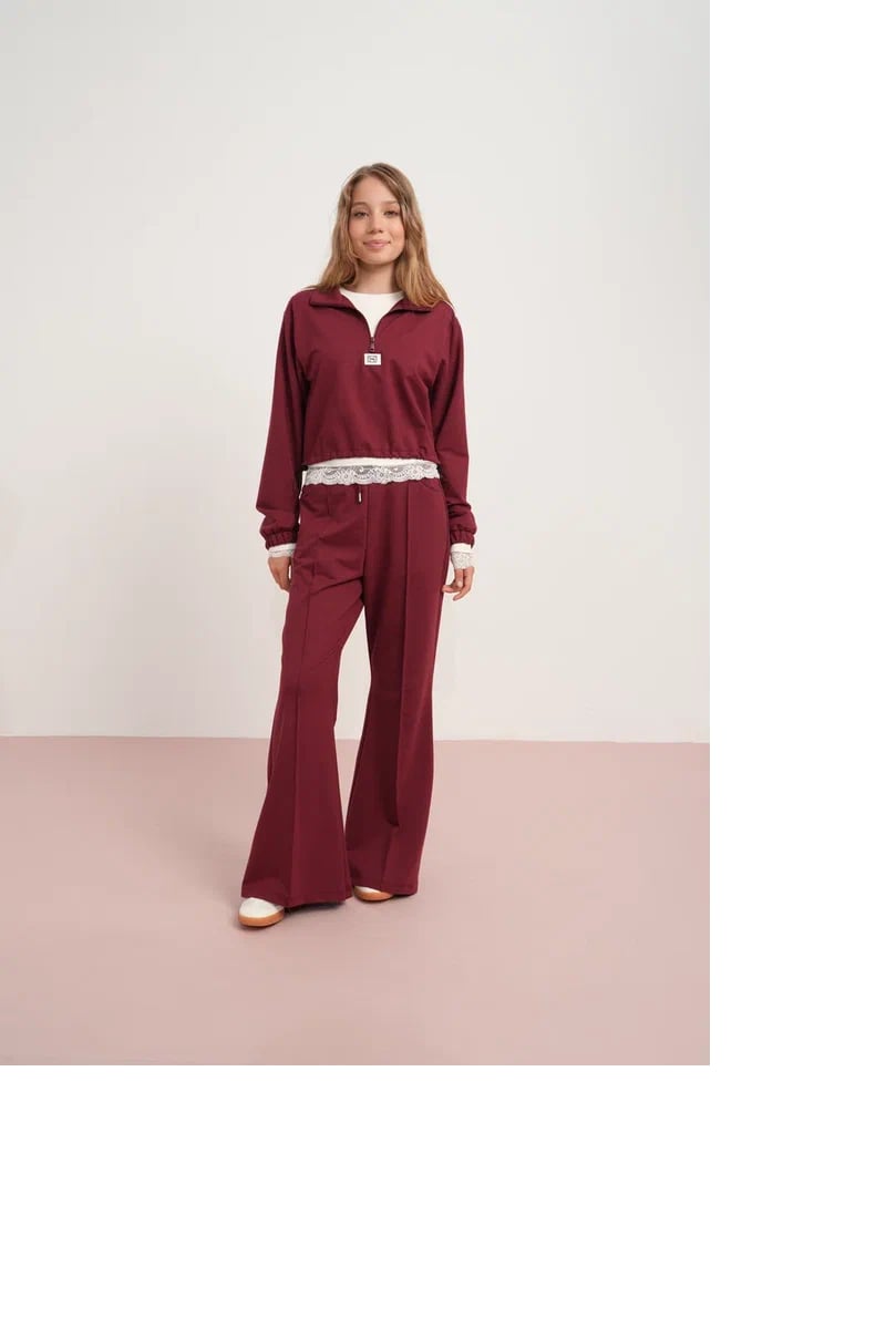 LocoLoco Kız Çocuk 3LüTakım 9-14 Yaş Bordo