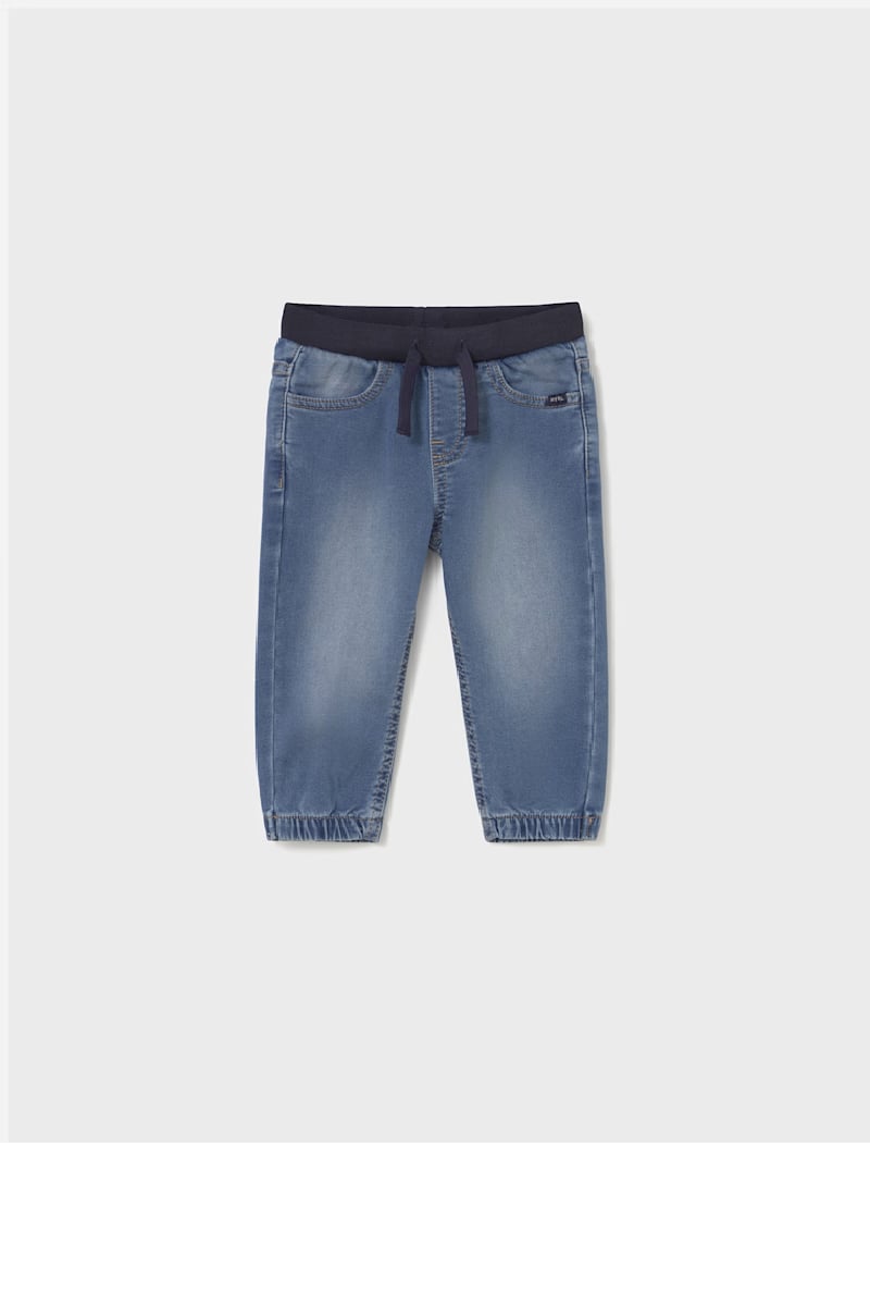 Mayoral Erkek Bebek Denim Pantolon 18-36 Ay Mavi