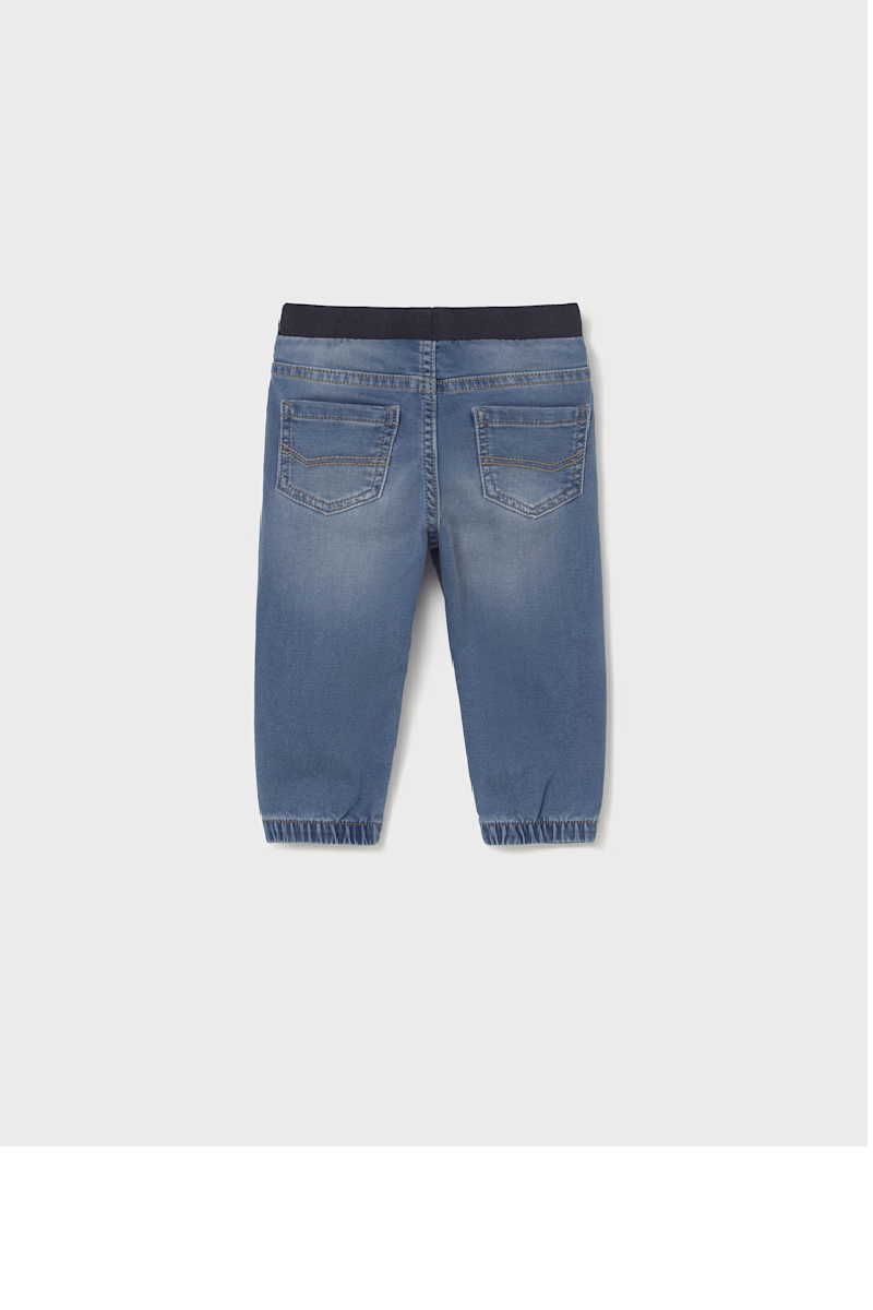 Mayoral Erkek Bebek Denim Pantolon 18-36 Ay Mavi
