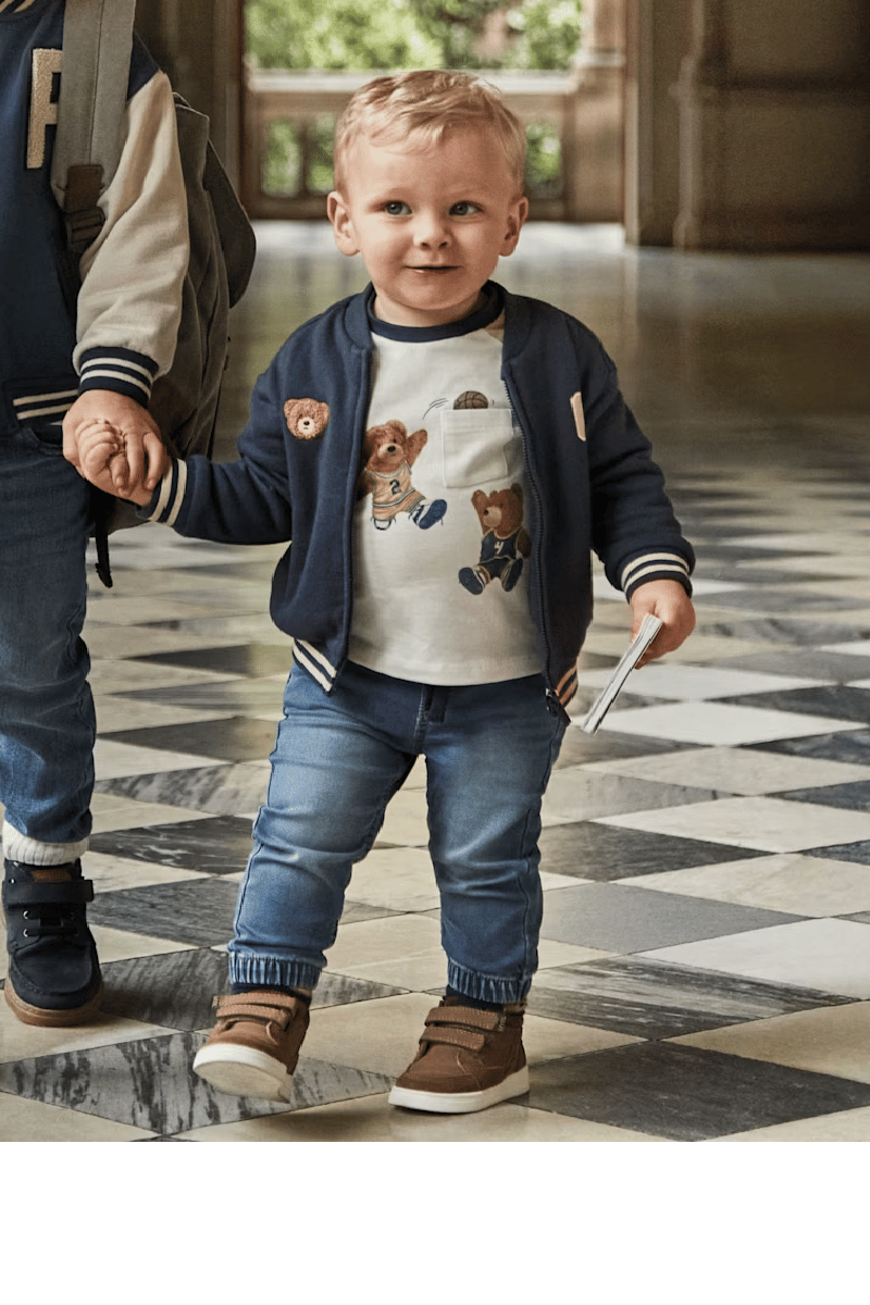 Mayoral Erkek Bebek Denim Pantolon 18-36 Ay Mavi