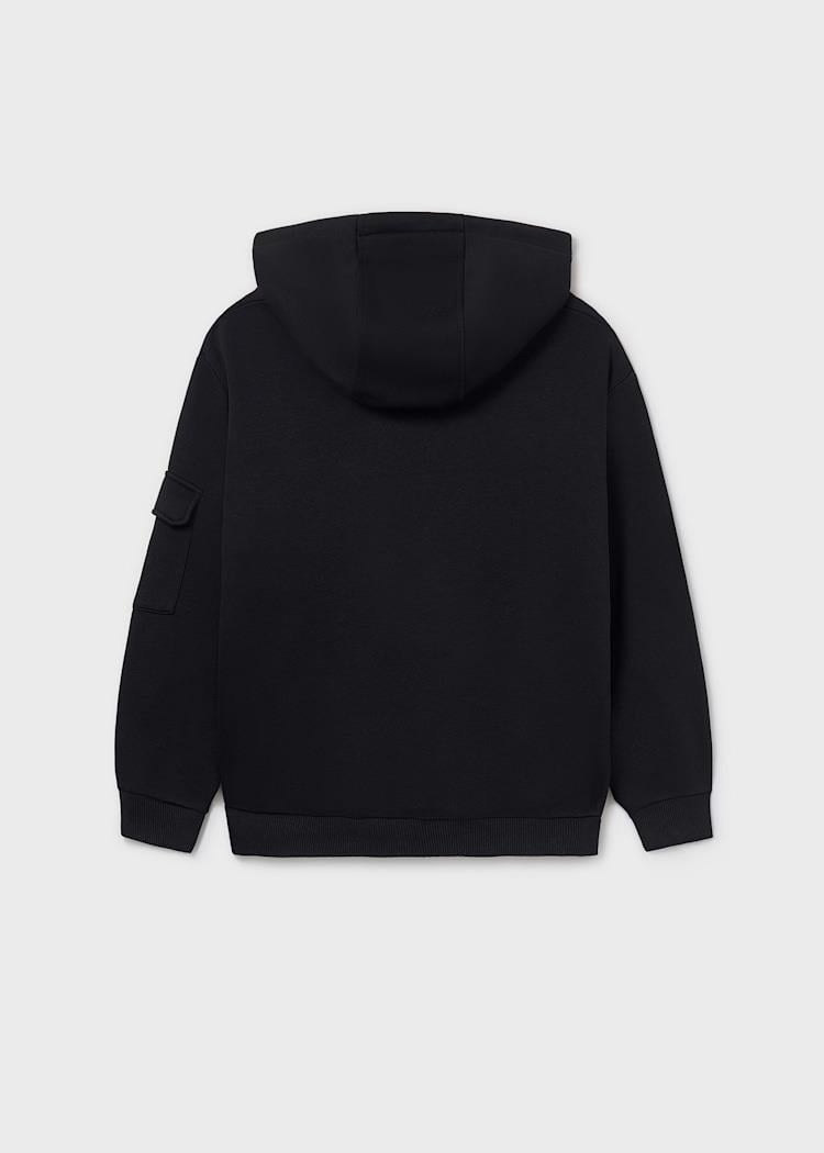 Mayoral Erkek Çocuk Baskılı Sweatshirt 10-14 Yaş Siyah
