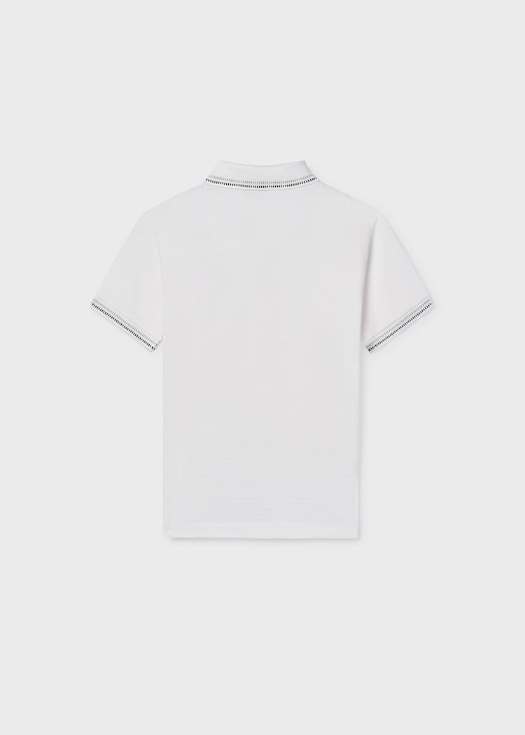 Mayoral Erkek Çocuk Polo Yaka Tshirt 10-14 Yaş Krem