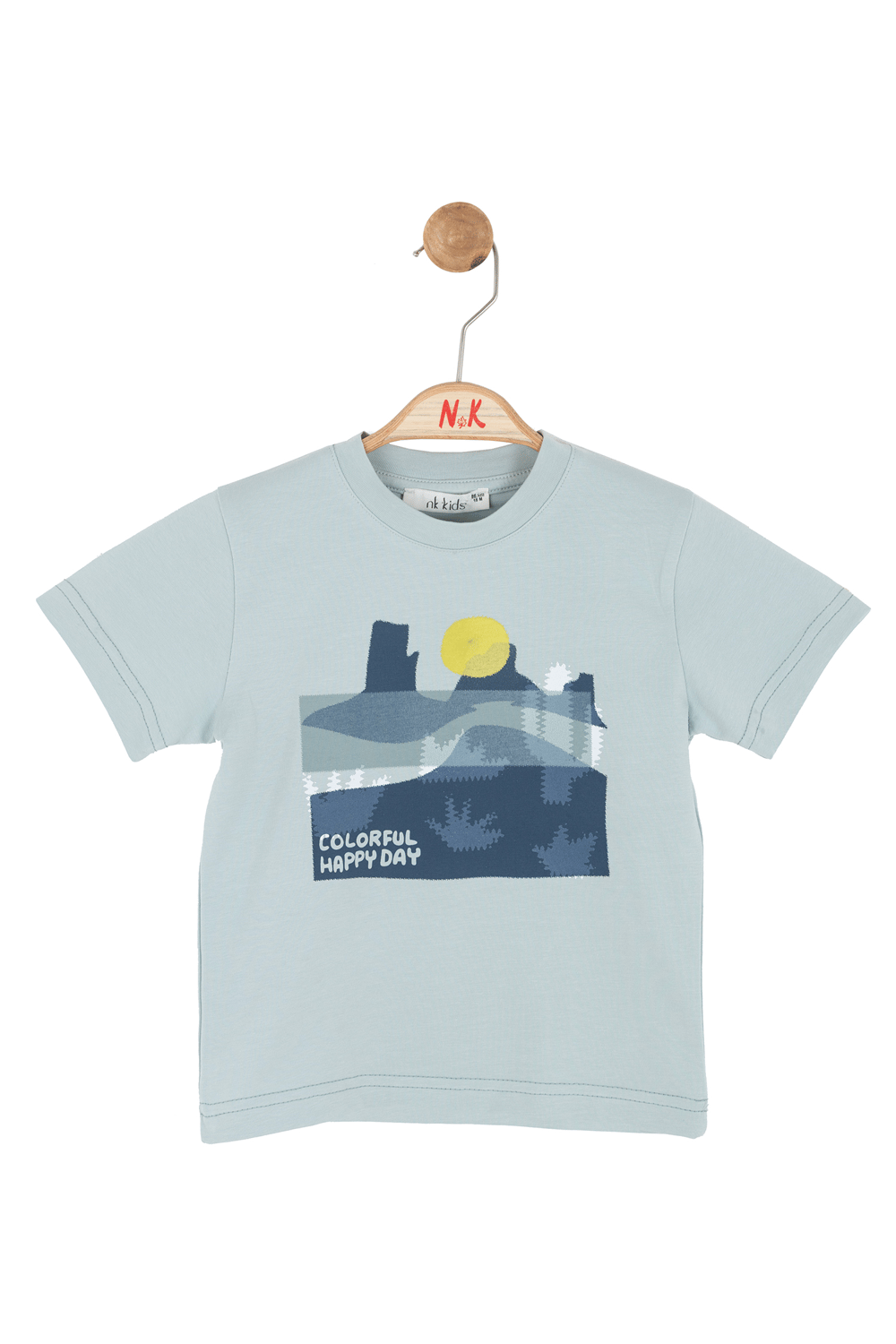 Nk Erkek Bebek Happy Tshirt 1-4 Yaş Mint