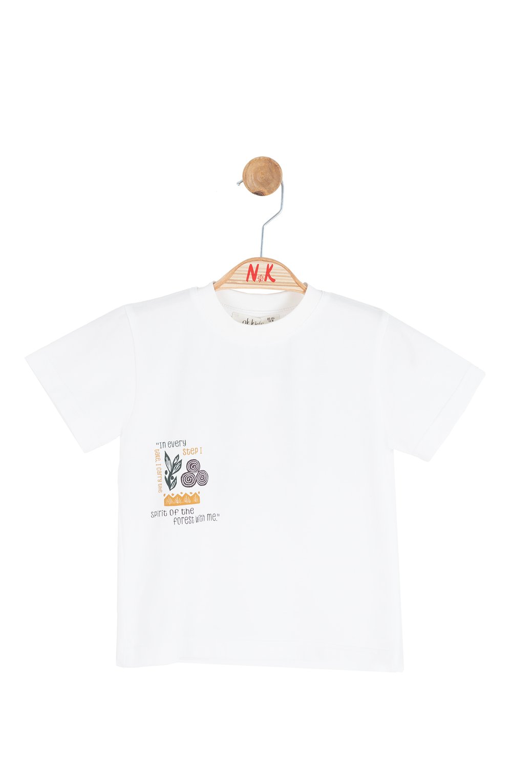 Nk Erkek Bebek Road Tshirt 1-4 Yaş Ekru