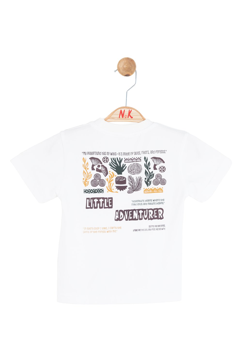 Nk Erkek Bebek Road Tshirt 1-4 Yaş Ekru
