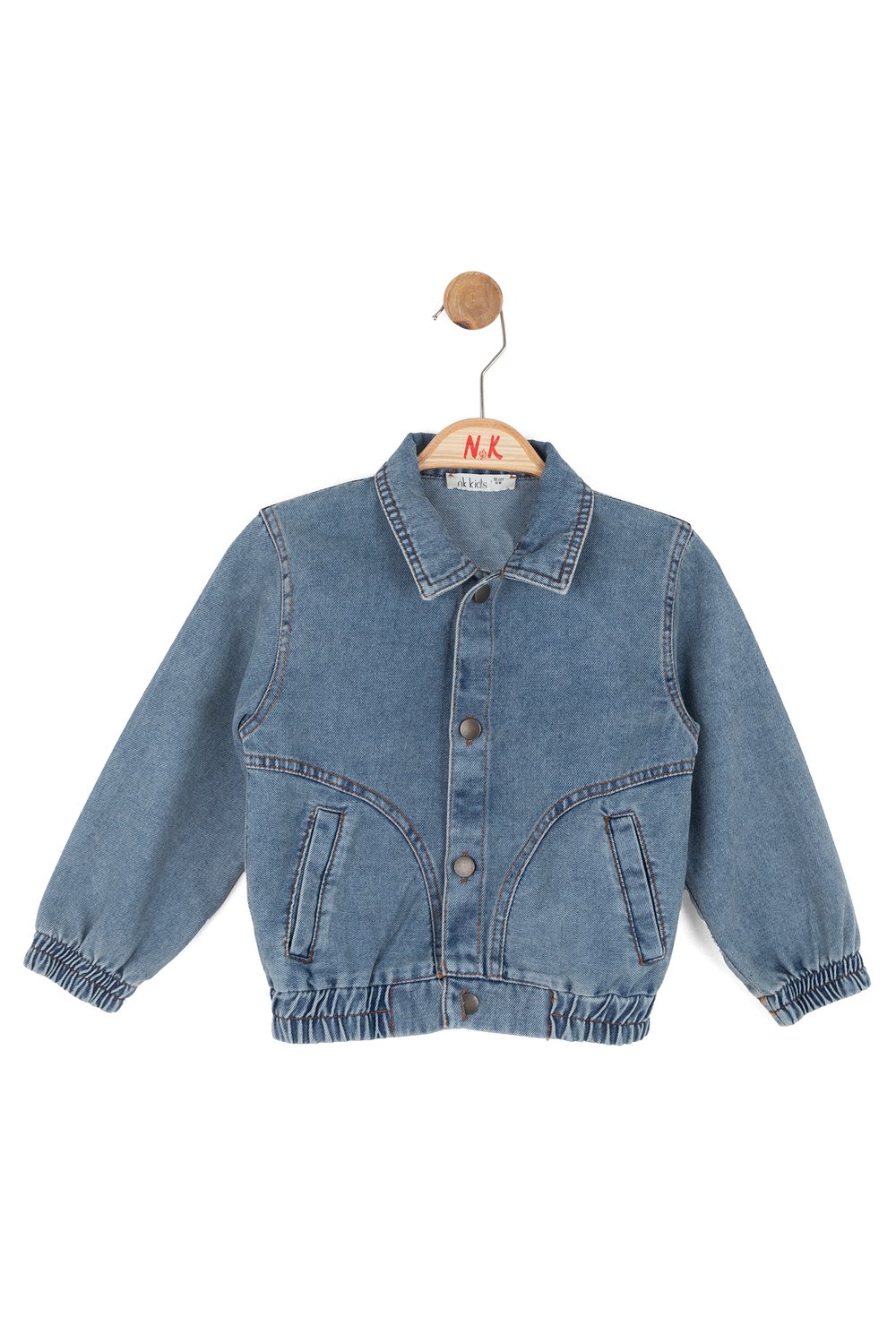 Nk Erkek Bebek Sun Denim Ceket 1-4 Yaş Mavi