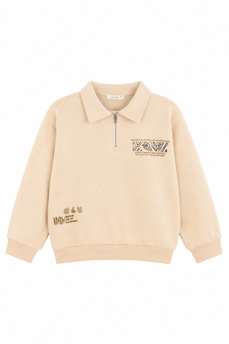 Nk Erkek Çocuk Atlantik Sweat 8-14 Yaş Haki