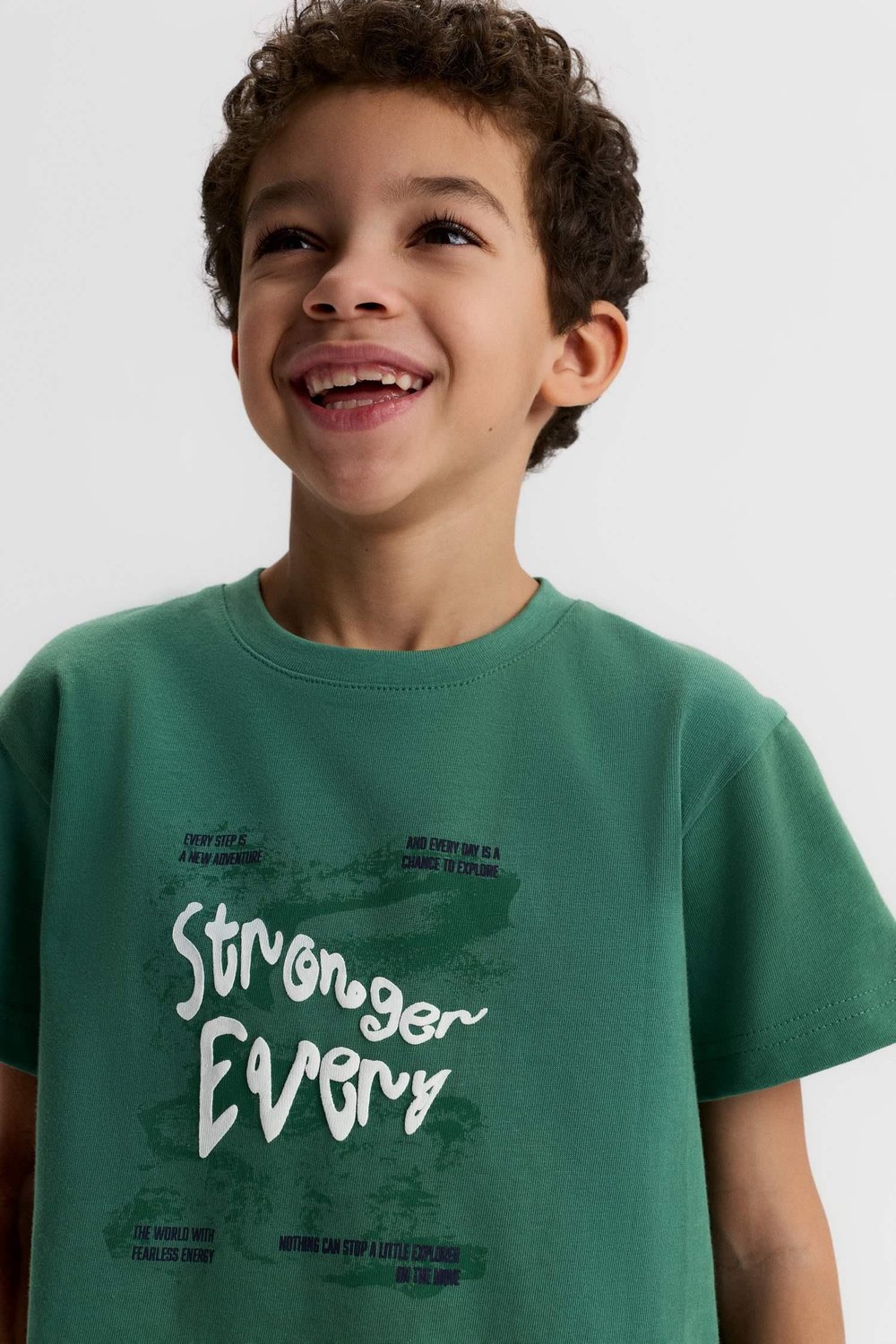 Nk Erkek Çocuk Chance Tshirt 4-8 Yaş Yeşil