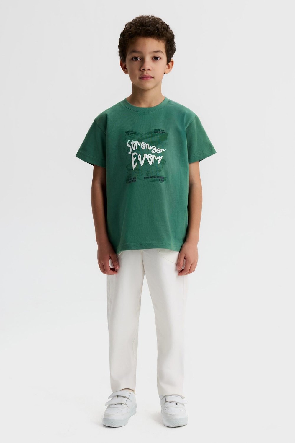 Nk Erkek Çocuk Chance Tshirt 4-8 Yaş Yeşil