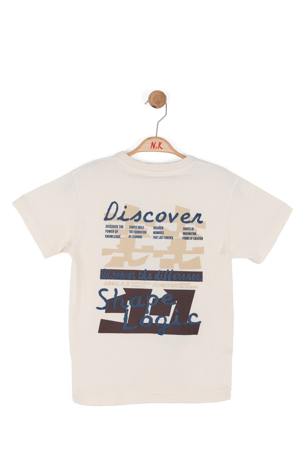 Nk Erkek Çocuk Memory Tshirt 4-8 Yaş Krem