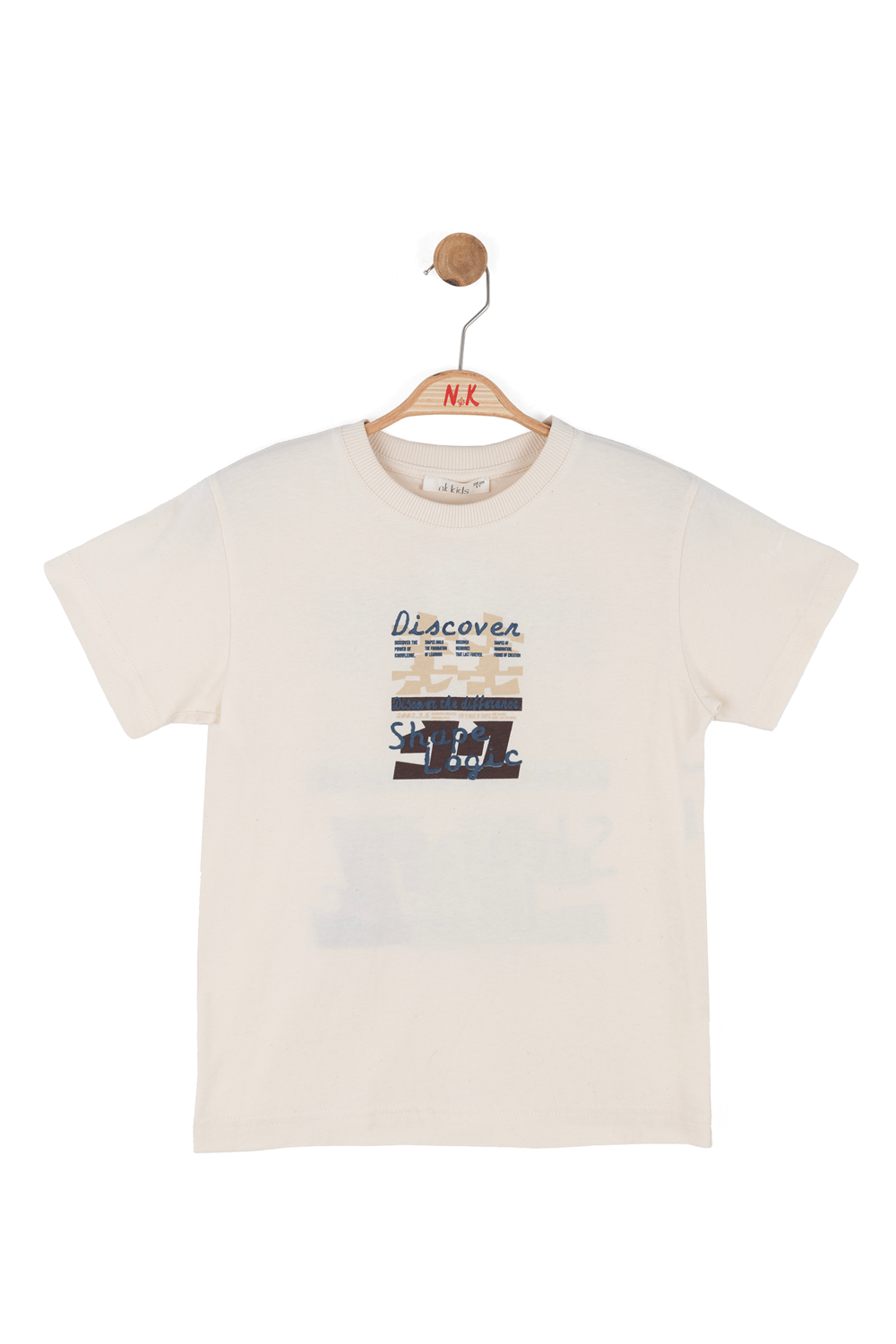 Nk Erkek Çocuk Memory Tshirt 4-8 Yaş Krem