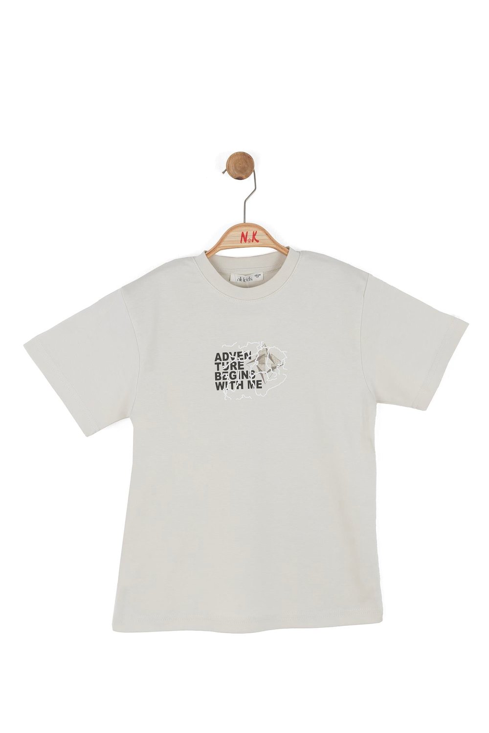 Nk Erkek Çocuk Nepal Tshirt 4-8 Yaş Bej