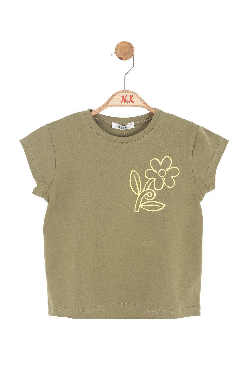Nk Kız Çocuk Mitzi Tshirt 4-8 Yaş Yeşil