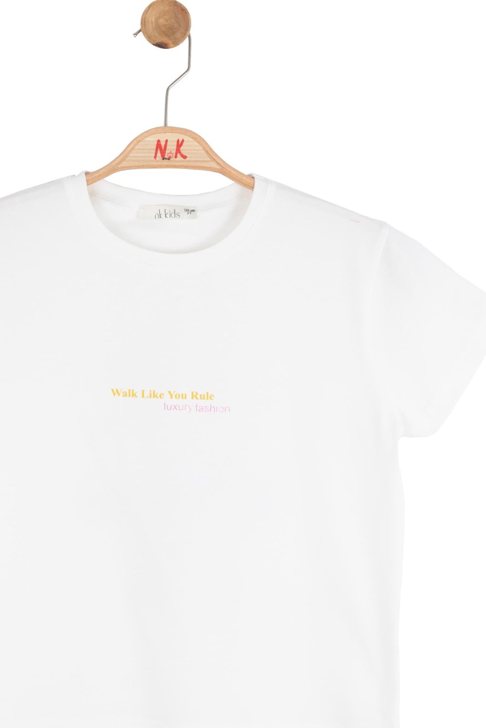 Nk Kız Çocuk Royal Tshirt 8-14 Yaş Ekru-Sarı