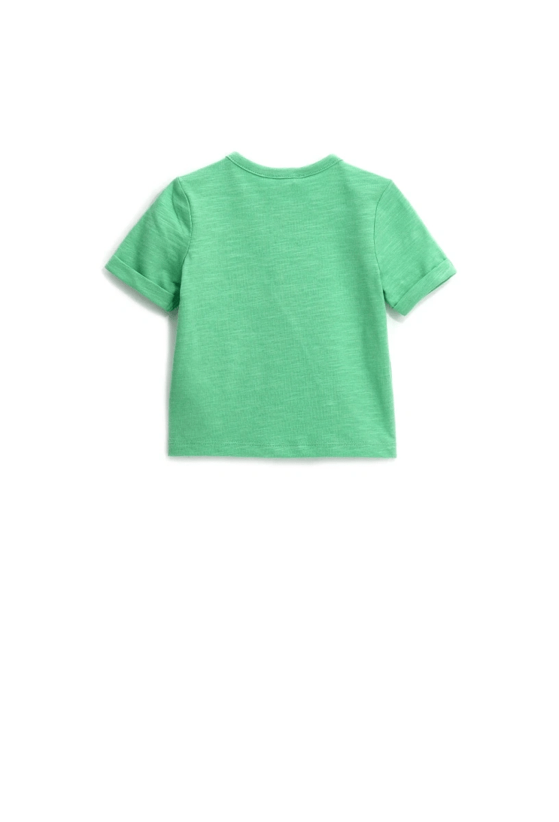 Orginal Marines Erkek Bebek Tshirt 9-24 Ay Yeşil