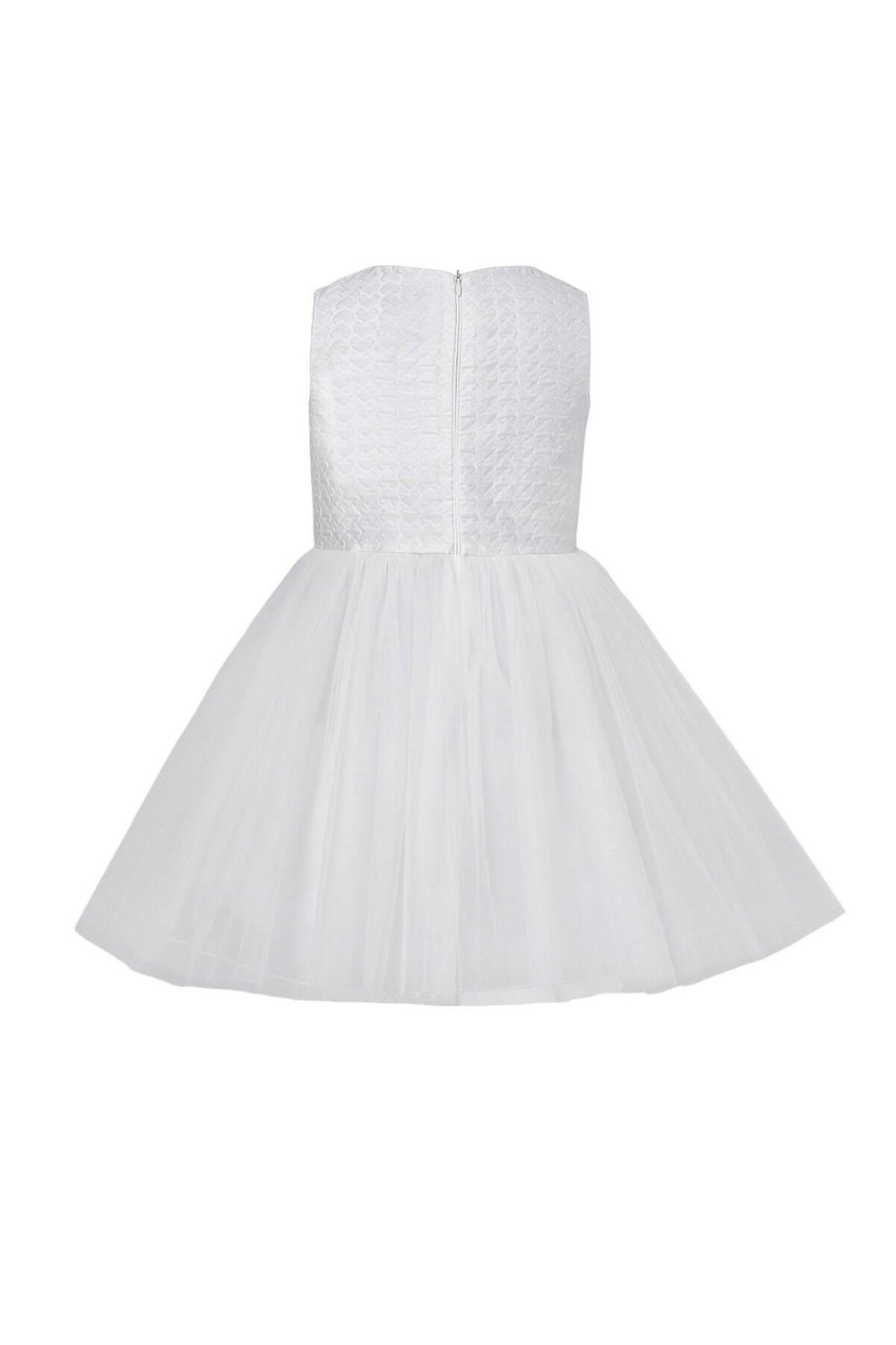 Pamina Kız Çocuk Kaftan Elbise 3-7 Yaş Ekru