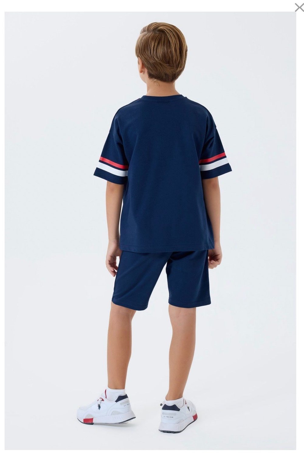 U.S Polo Assn Erkek Çocuk Şortlu Takım 9-15 Yaş Lacivert