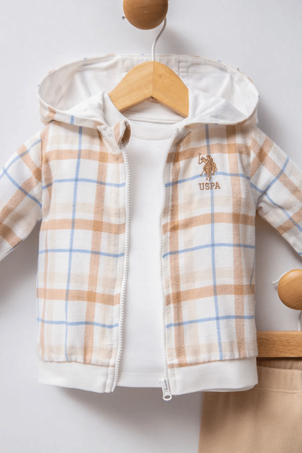 U.S. Polo Assn Kız Bebek Takım 6-36 Ay Beyaz