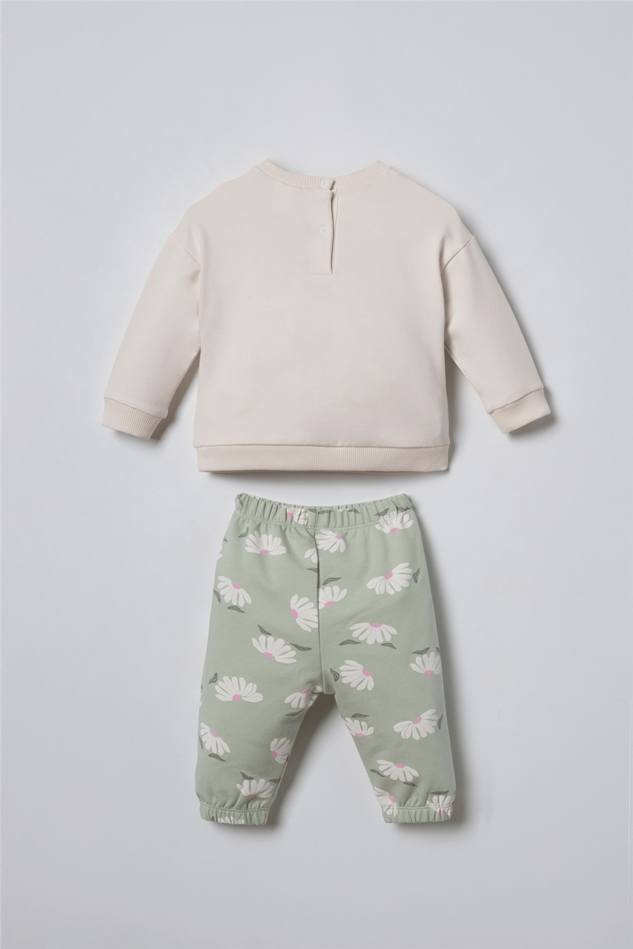 U.S. Polo Assn. Nakışlı Kız Bebek EşofmanTakım 6-36 Ay Yeşil