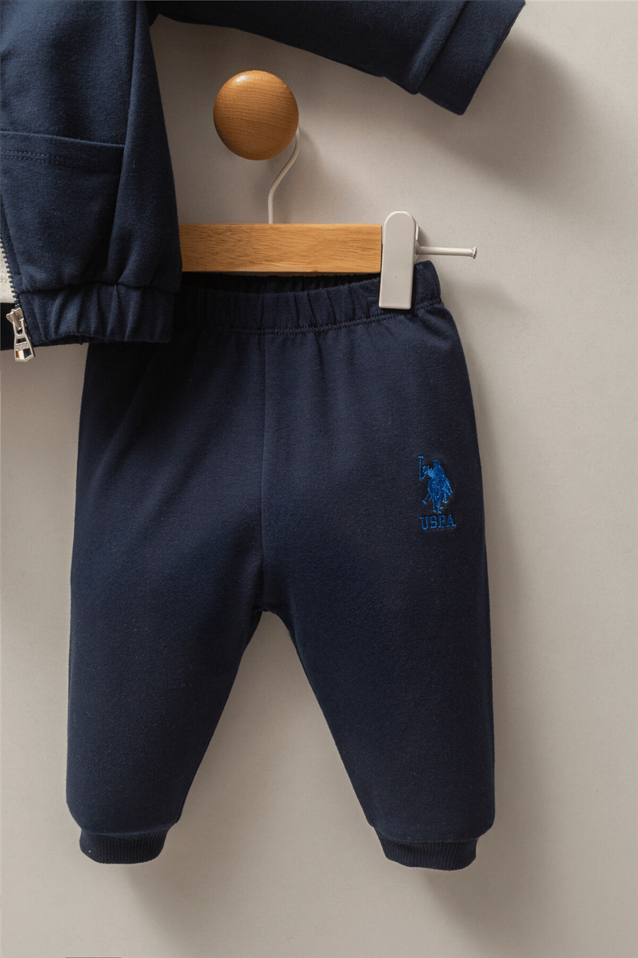 U.S. Polo Assn. Erkek Bebek Kışlık Regular Fit Lacivert Bebek Takımı 6-36 Ay Lacivert