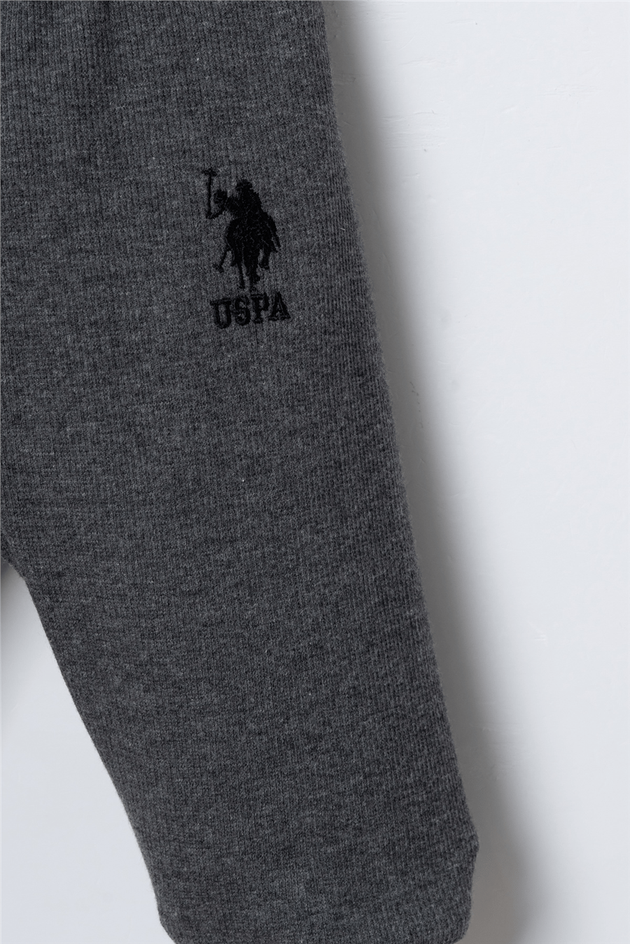 U.S. Polo Assn. Erkek Bebek Nakışlı Hırkalı Eşofman Takım 6-36 Ay Kırmızı