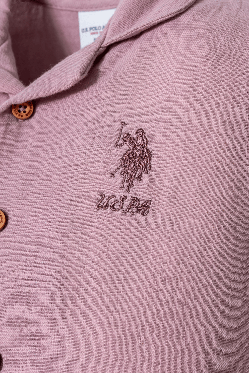 U.S. Polo Assn Kız Bebek Müslin Pantolonlu Takım 6-36 Ay G.Kurusu