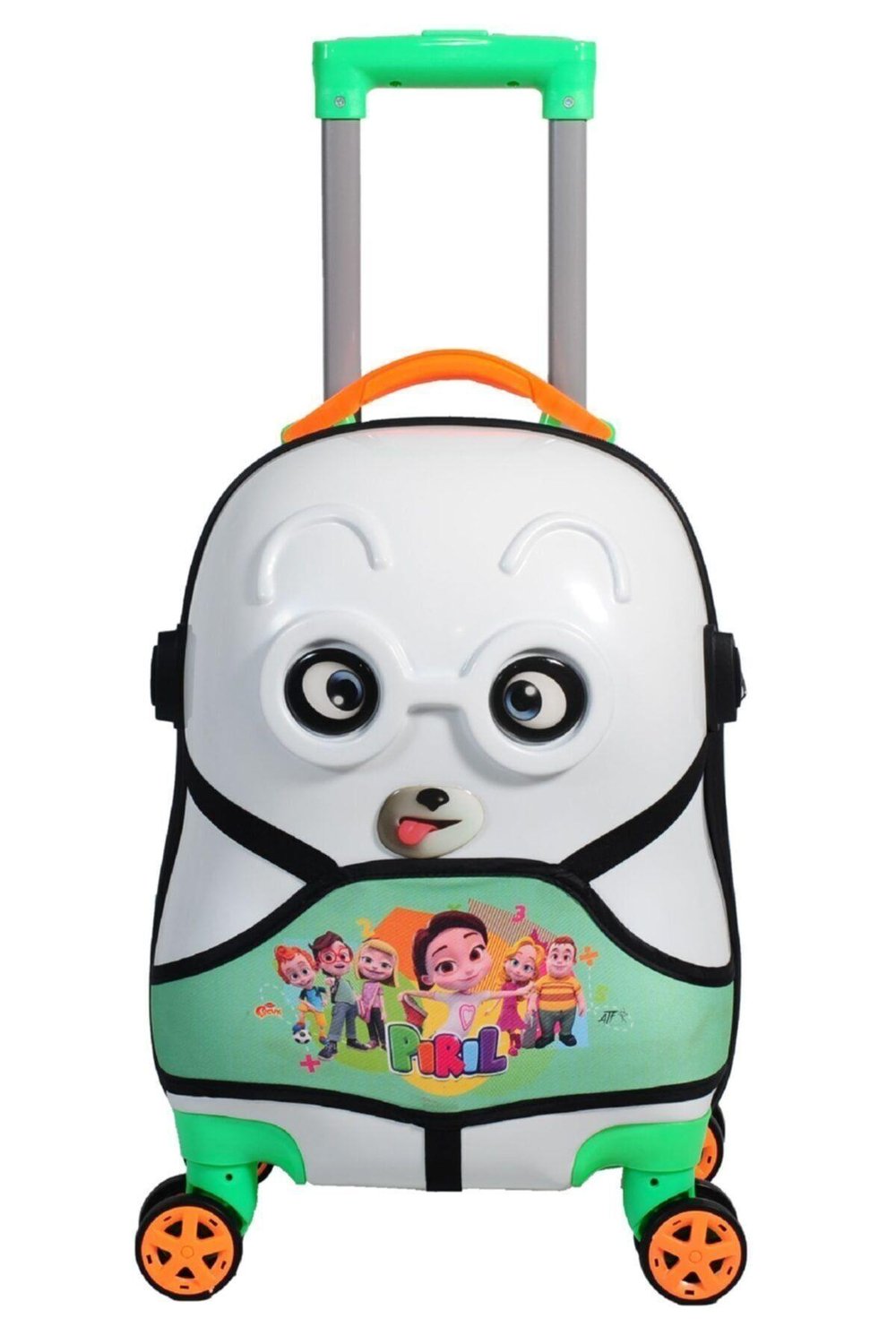 Kids Pırıl Çocuk Valizi - Beyaz
