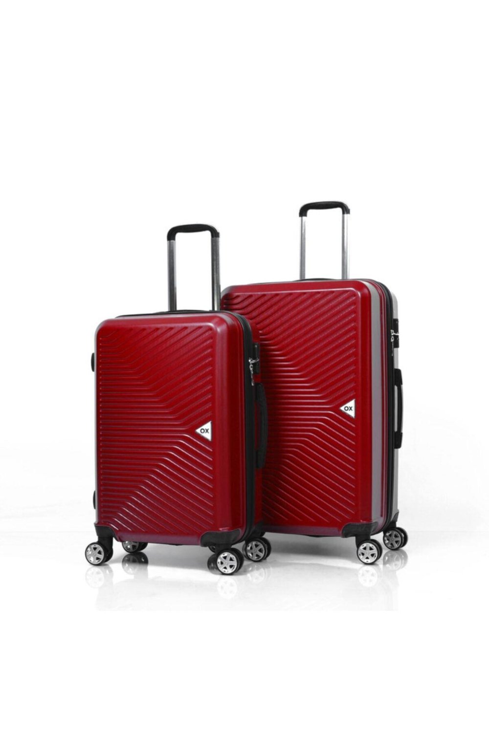 Premium 2 Li Bordo Valiz Seti ( Büyük + Orta )