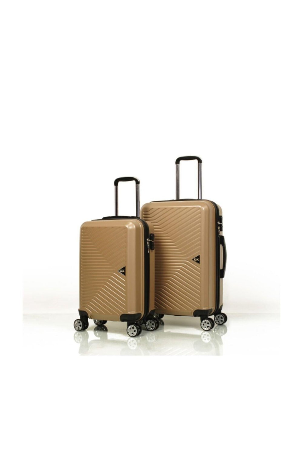 Premium 2′li Gold Valiz Seti ( Orta + Kabin )