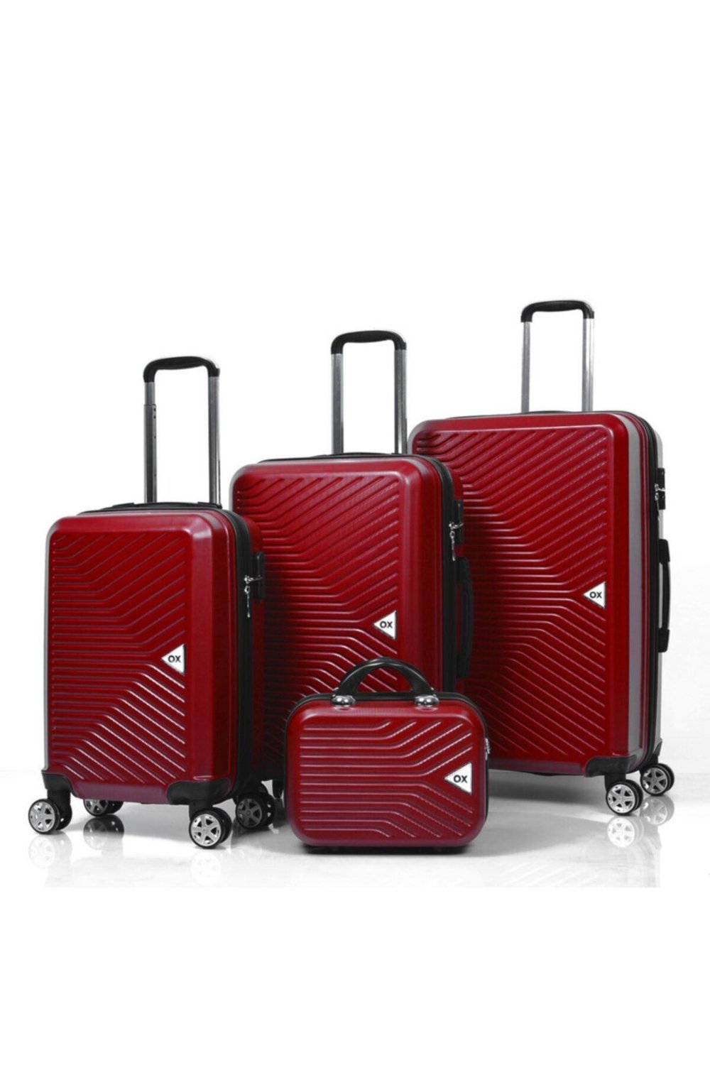 Premium 4 Lü Bordo Valiz Seti