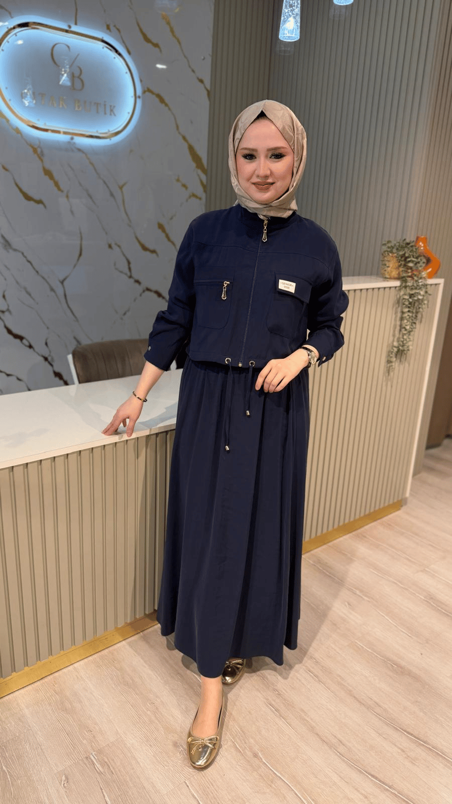 3467 ETEKLİ TAKIM-LACİVERT