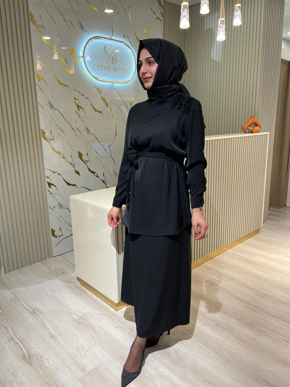 FUAT GÜRŞEN 4402 ÇAN ETEK-SİYAH