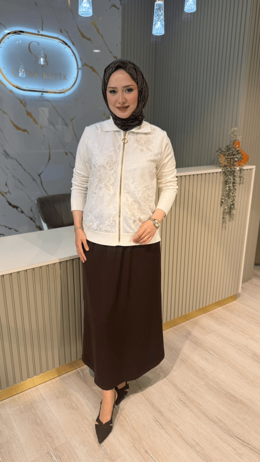 FUAT GÜRŞEN 6901 TRİKO KAP - EKRU