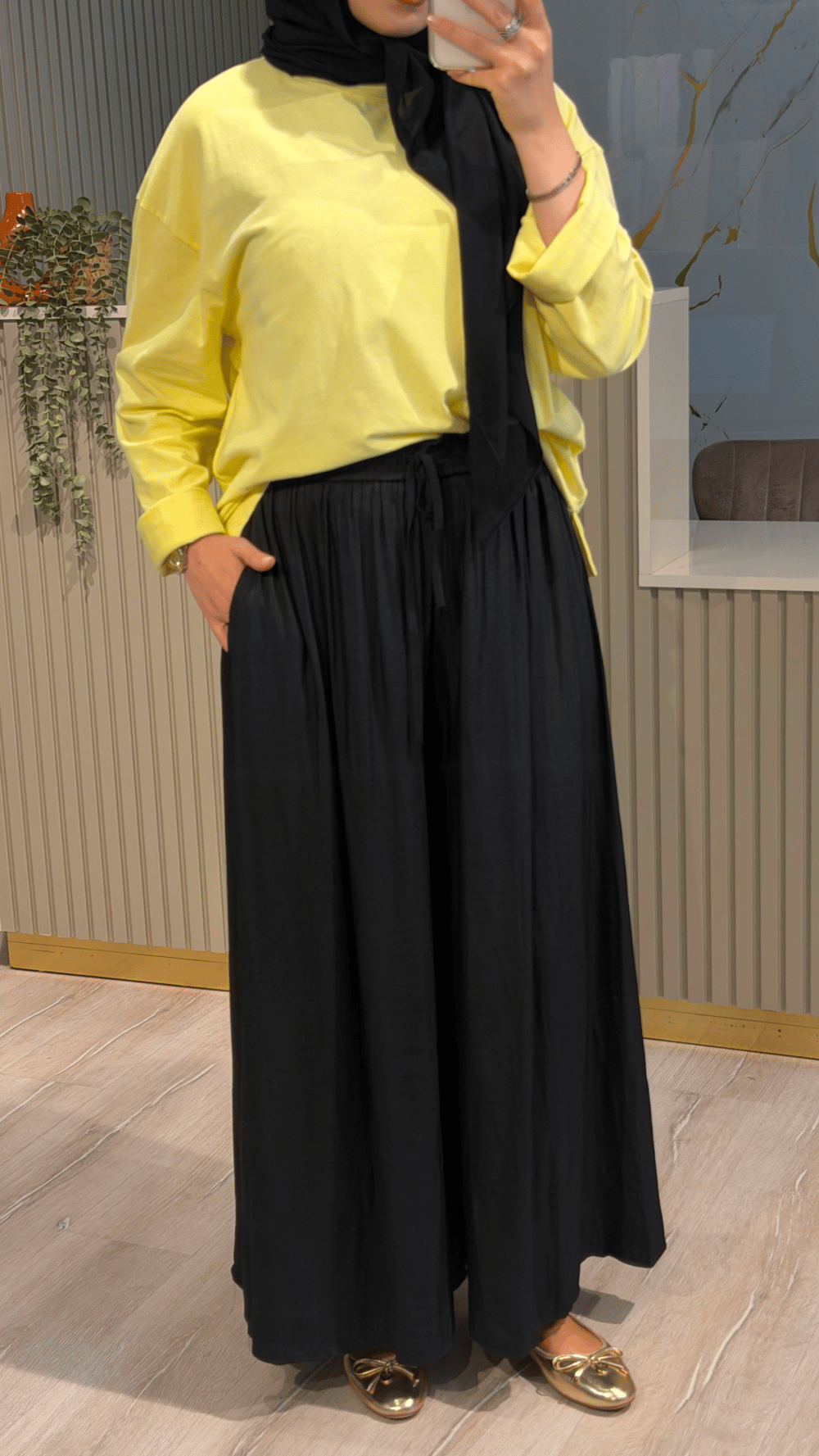 GHİSA 8269 PANTOLON - SİYAH