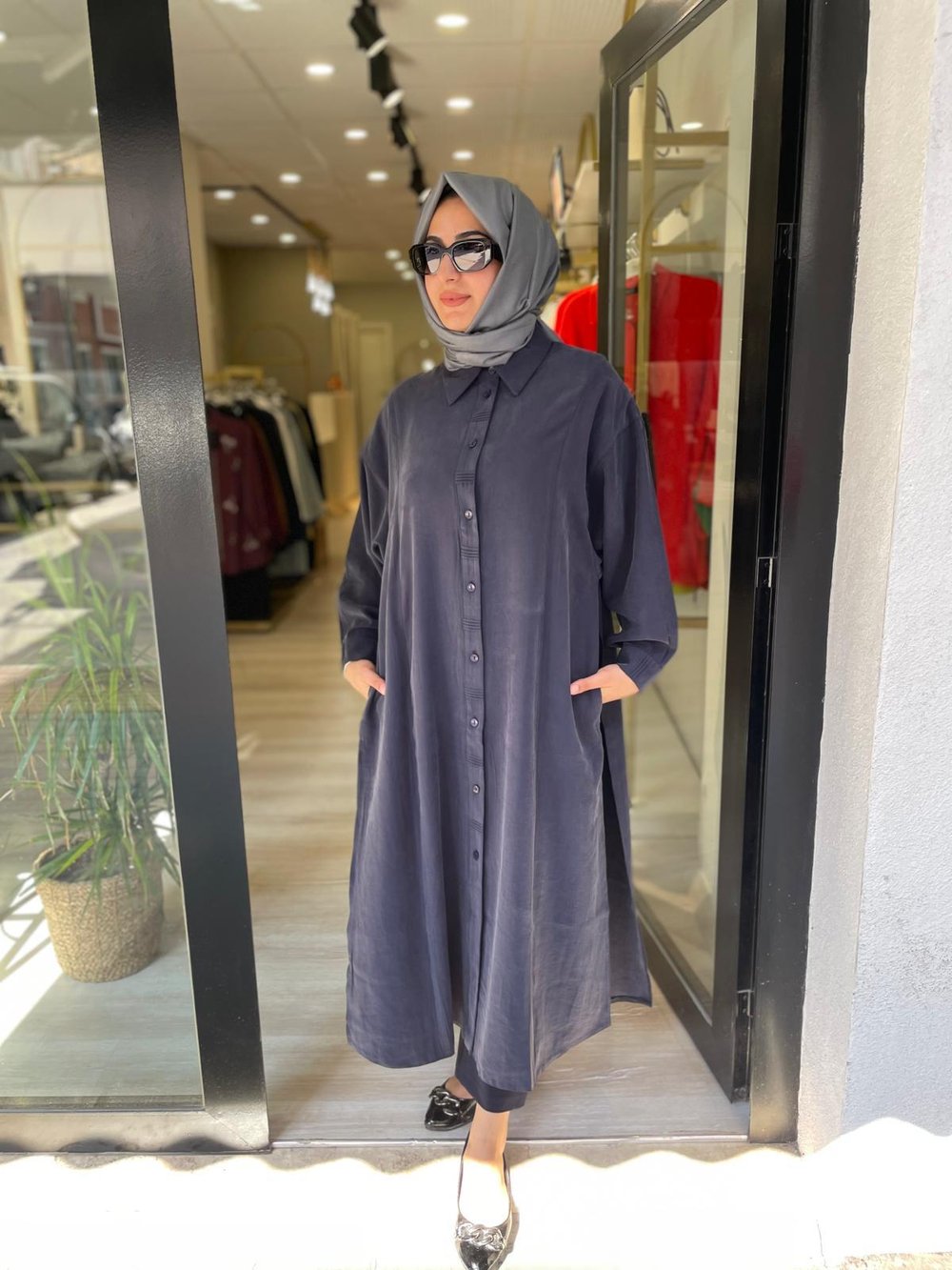 MİCCA 252574 QUPRA TASARIM KAP-LACİVERT