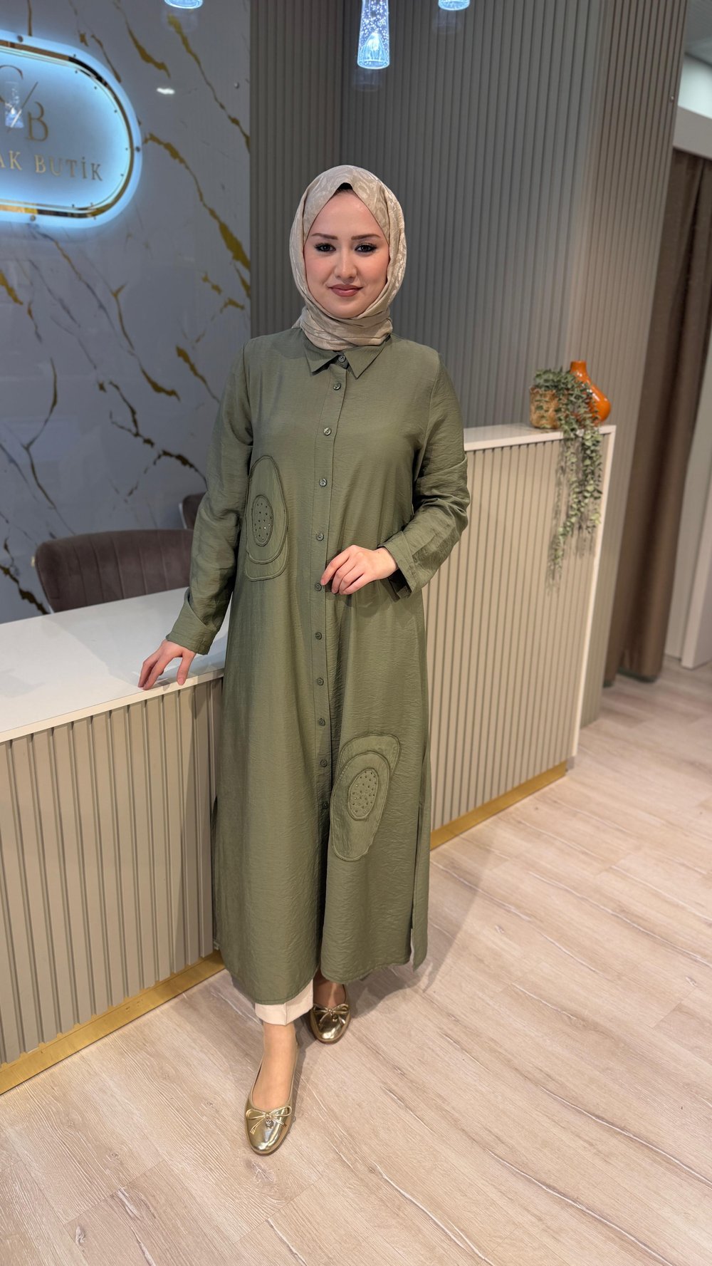 MİCCA 261572 GÖMLEK KAP- HAKİ