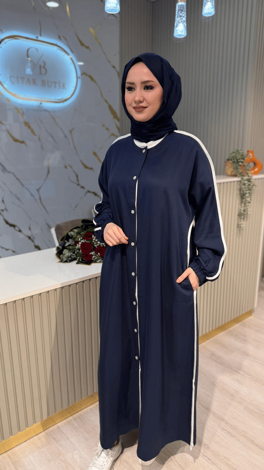 MİCCA 261590 BİYE DETAY FERACE-LACİVERT