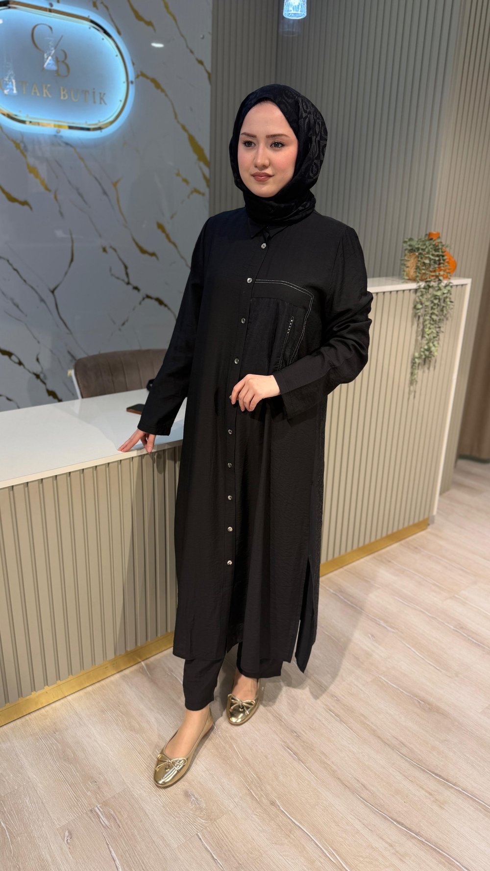 MİCCA 261638  TAKIM - SİYAH