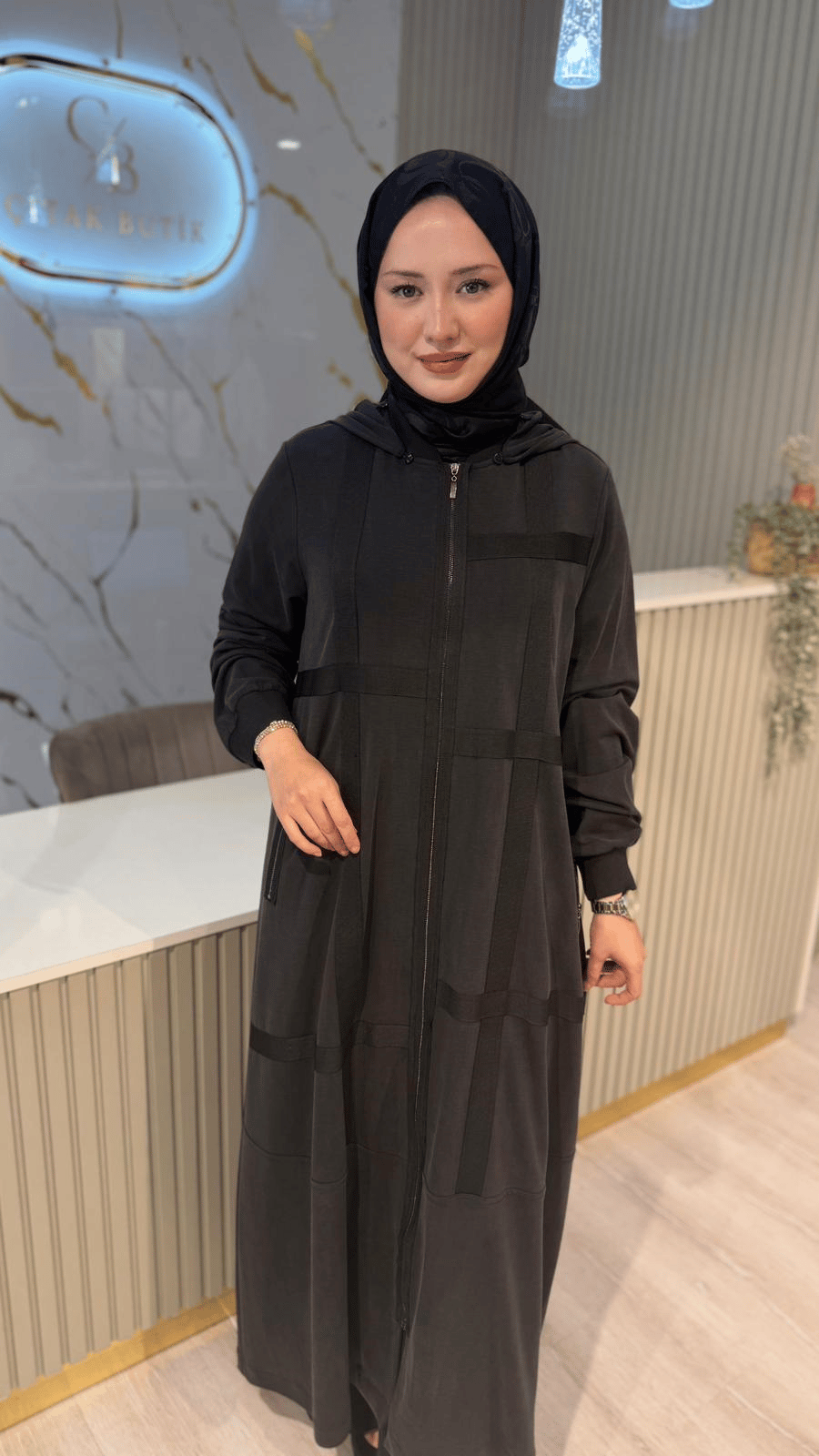 NURCAN ÇETİN 26919 FERACE-SİYAH