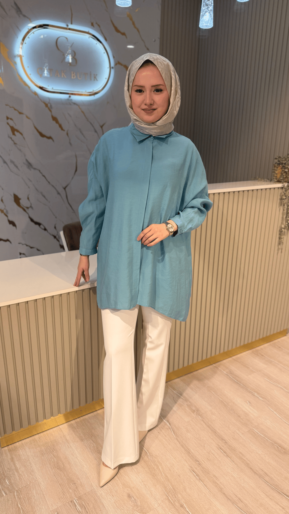 NUSS 3001 BASİC GÖMLEK - AKDENİZ