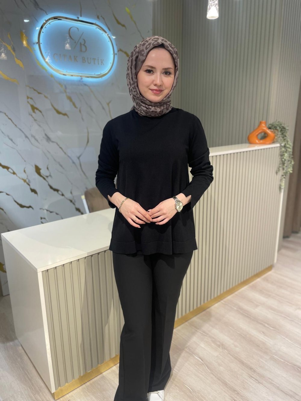 NUSS 902 EVAZE MERSERİZE-SİYAH