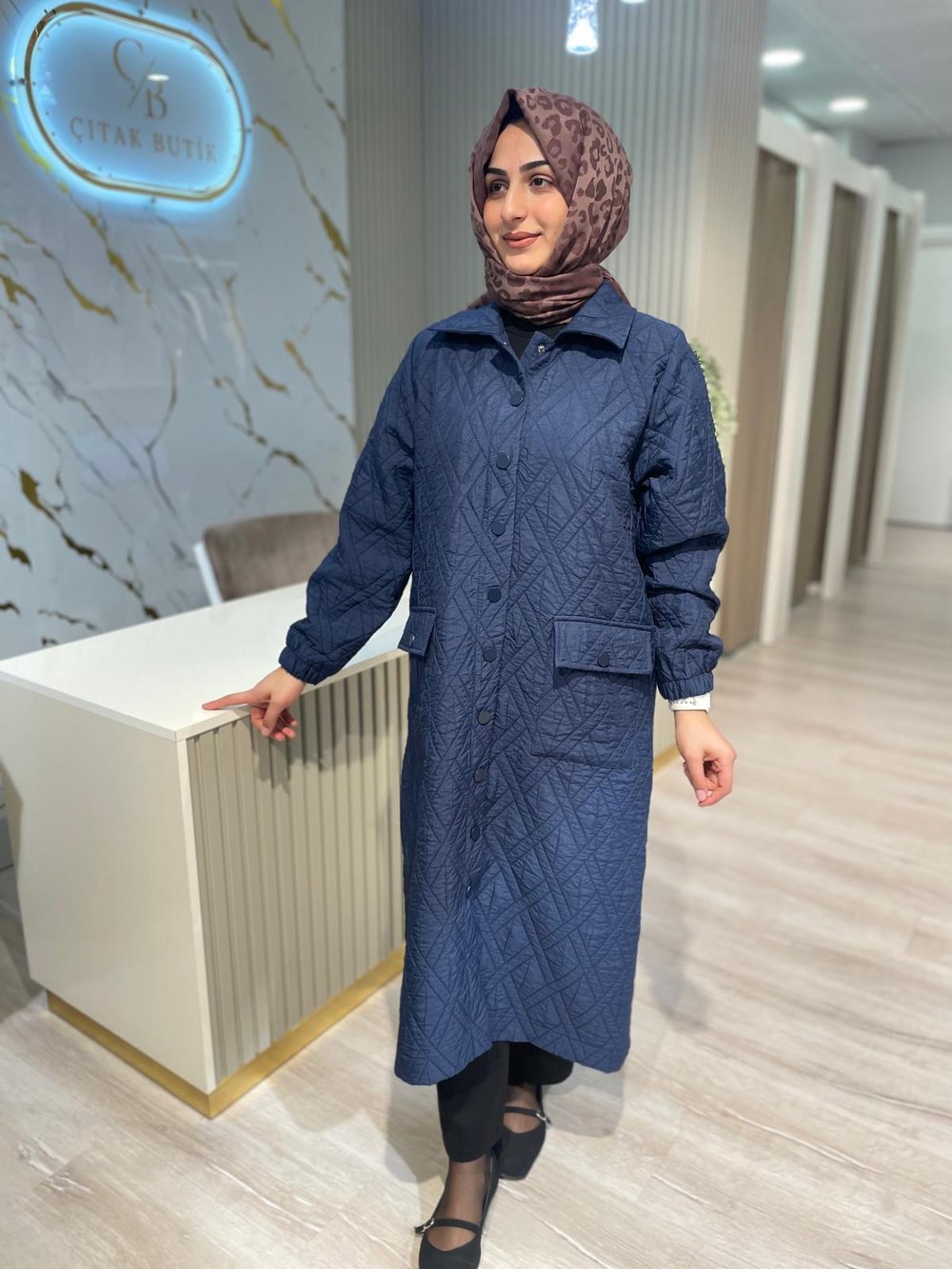 VEKA 2549 KAPİTONE KAP -LACİVERT