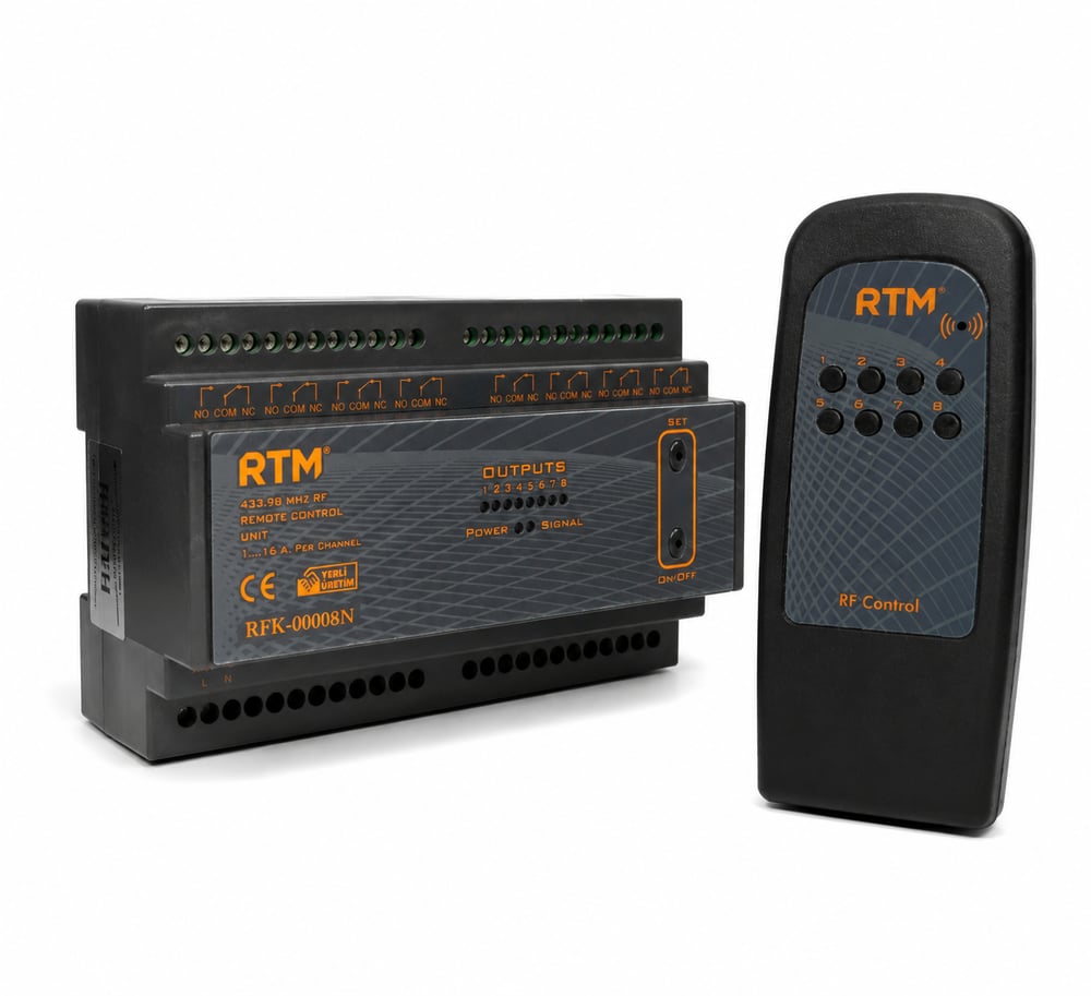 RFK-00008NRTM8 Kanal RF Uzaktan Kumanda Kiti RFK-00008N