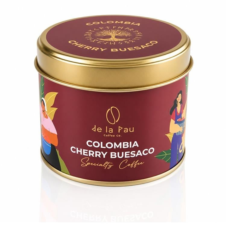 De La Pau Colombia Cherry Buesaro Whole Bean Coffee 70 g